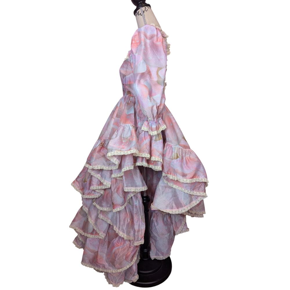 Selkie Sugar Mushroom Tree Hugger Dress Pink Size XS - Picture 3 of 16